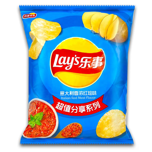 Lays Italian red meat flavor