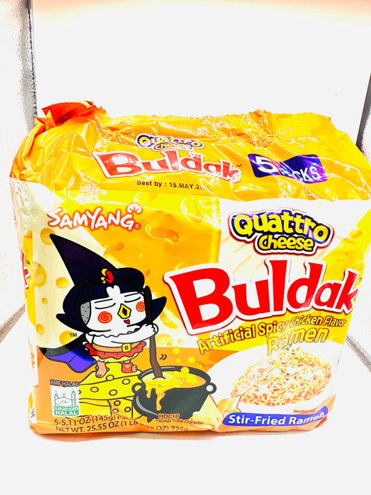 Buldak Quattro Cheese 5 pack